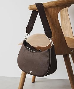 極美品☆ラシット ハーフムーン　ワンショルダー　トート　2way ソフトレザー russet（ラシット）の「WEB限定 ハーフムーン2wayショルダー